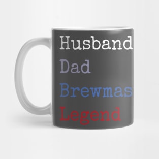 Husband dad brewmaster legend Mug